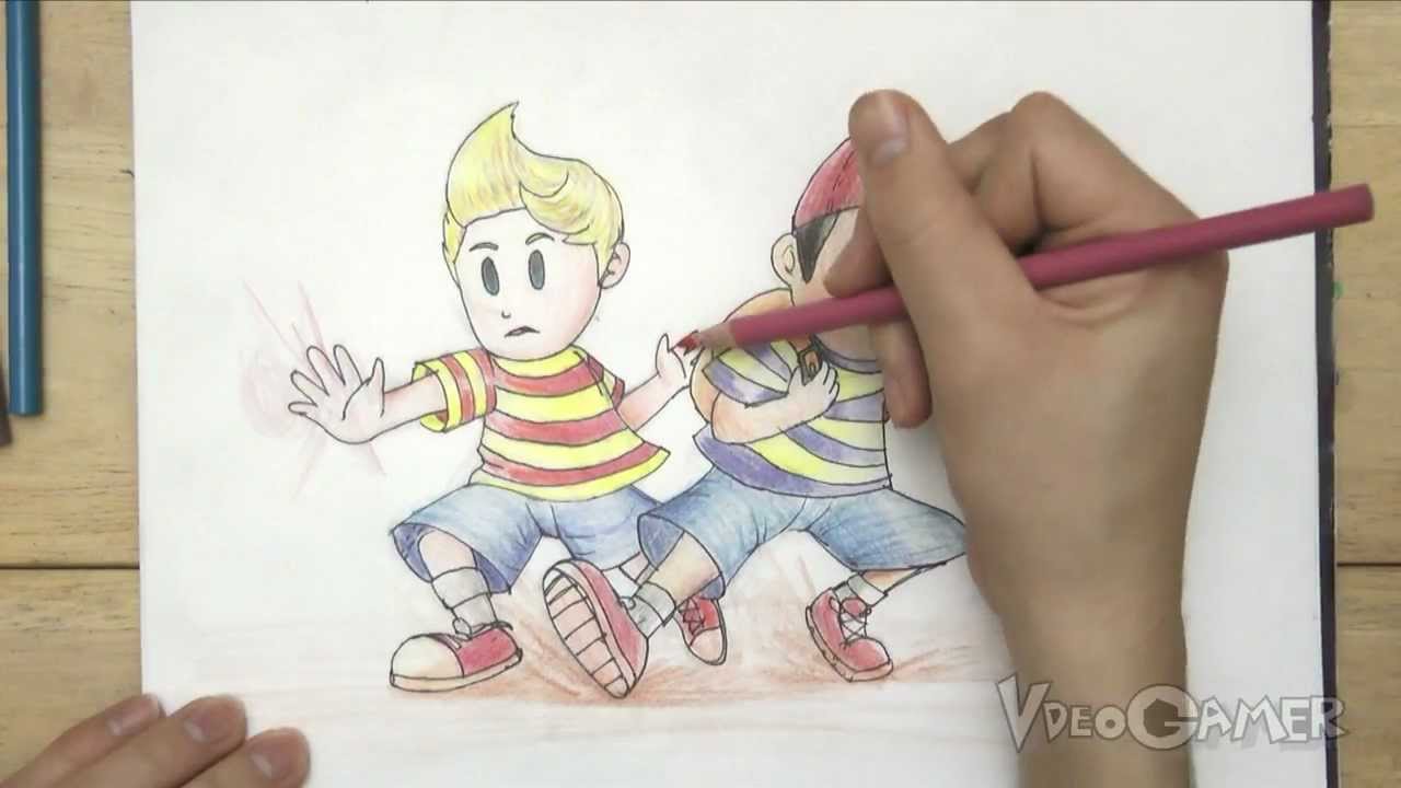 How to Draw Lucas and Ness (Earthbound)