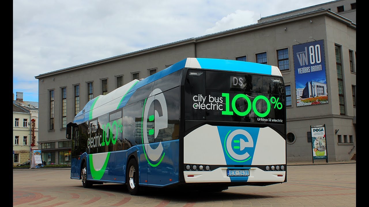 Solaris urbino 12 electric / Test in Daugavpils / 2017