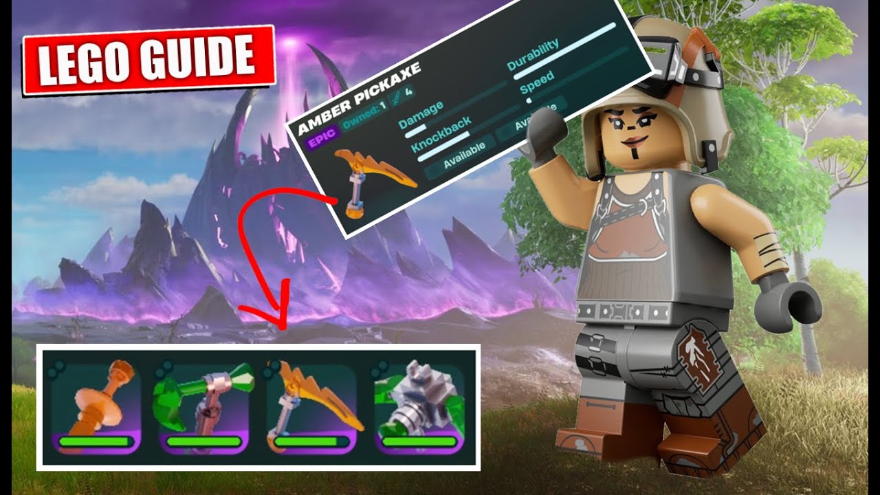 Fortnite Lego | How to Create Epic Weapons in Lego Odyssey