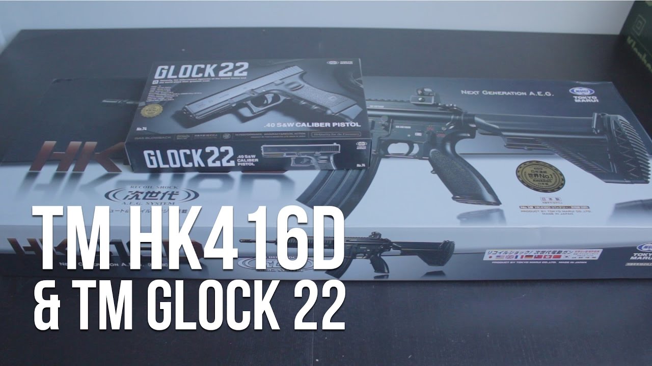 Tokyo Marui HK416D unboxing!
