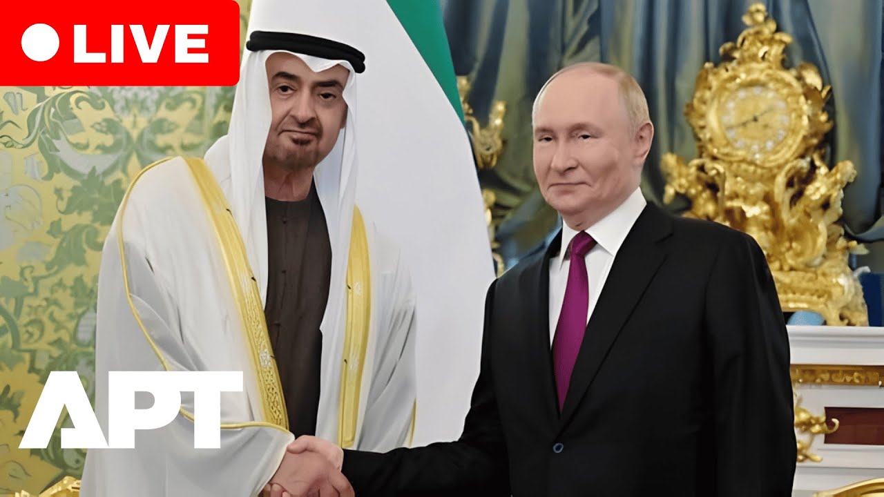 LIVE From Moscow: Putin Holds Talks With UAE President Sheikh Mohamed bin Zayed Al Nahyan | APT