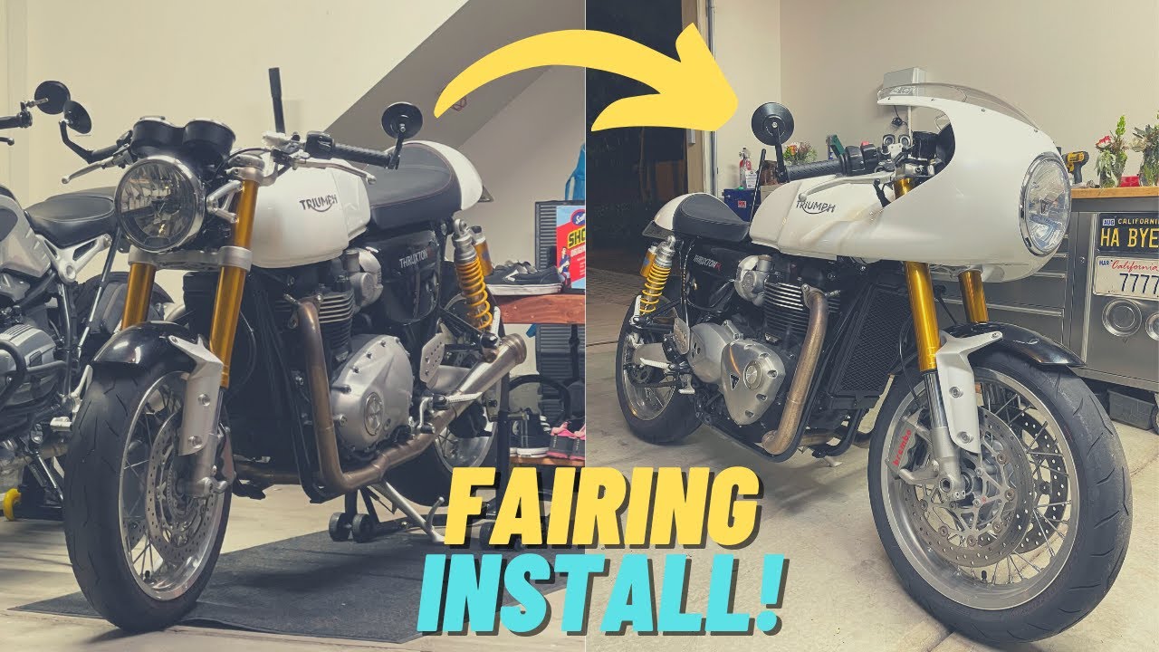 Triumph Thruxton R // How To Install A Full Fairing