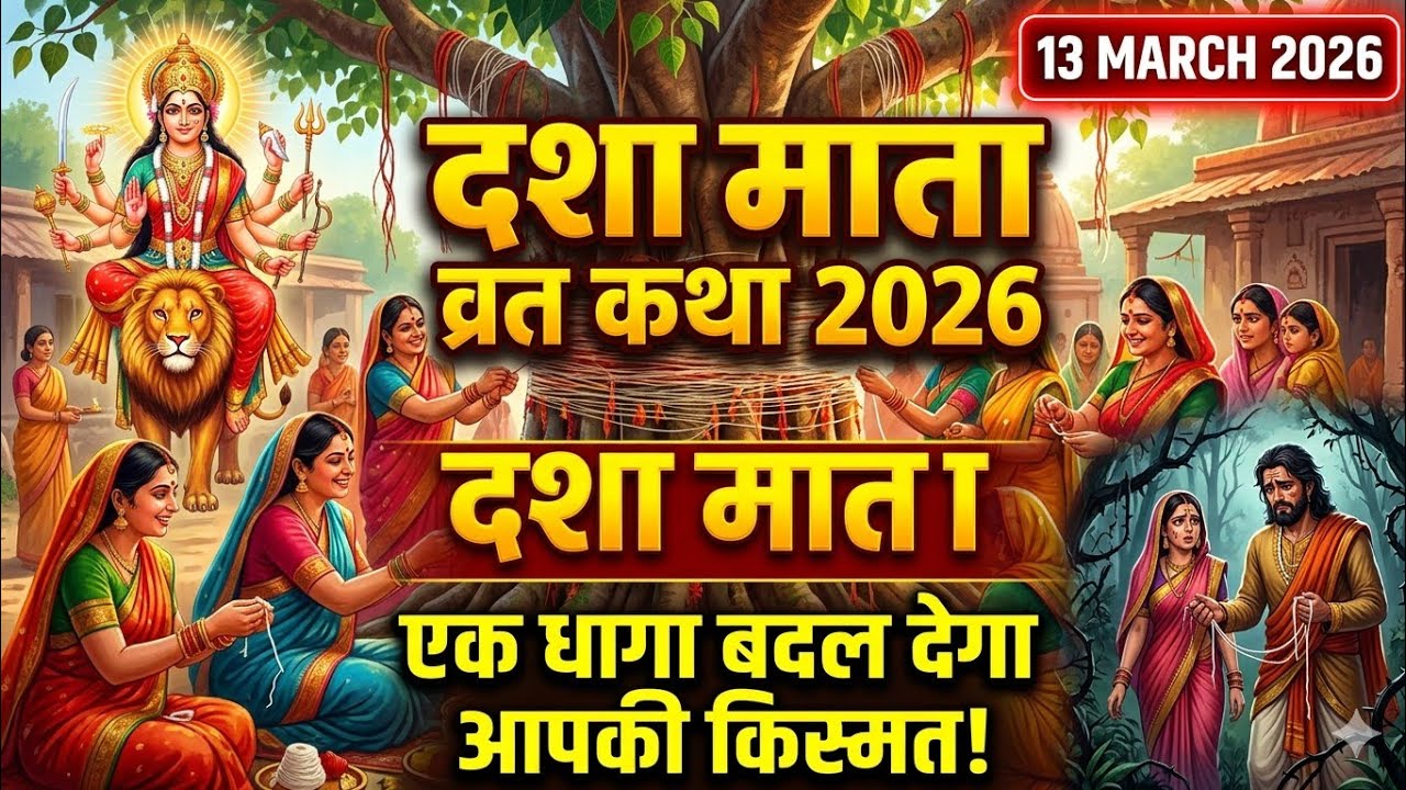 दशा माता की पूरी कहानी: राजा नल और रानी दमयंती की कथा | Dasha Mata Vrat Katha 2026