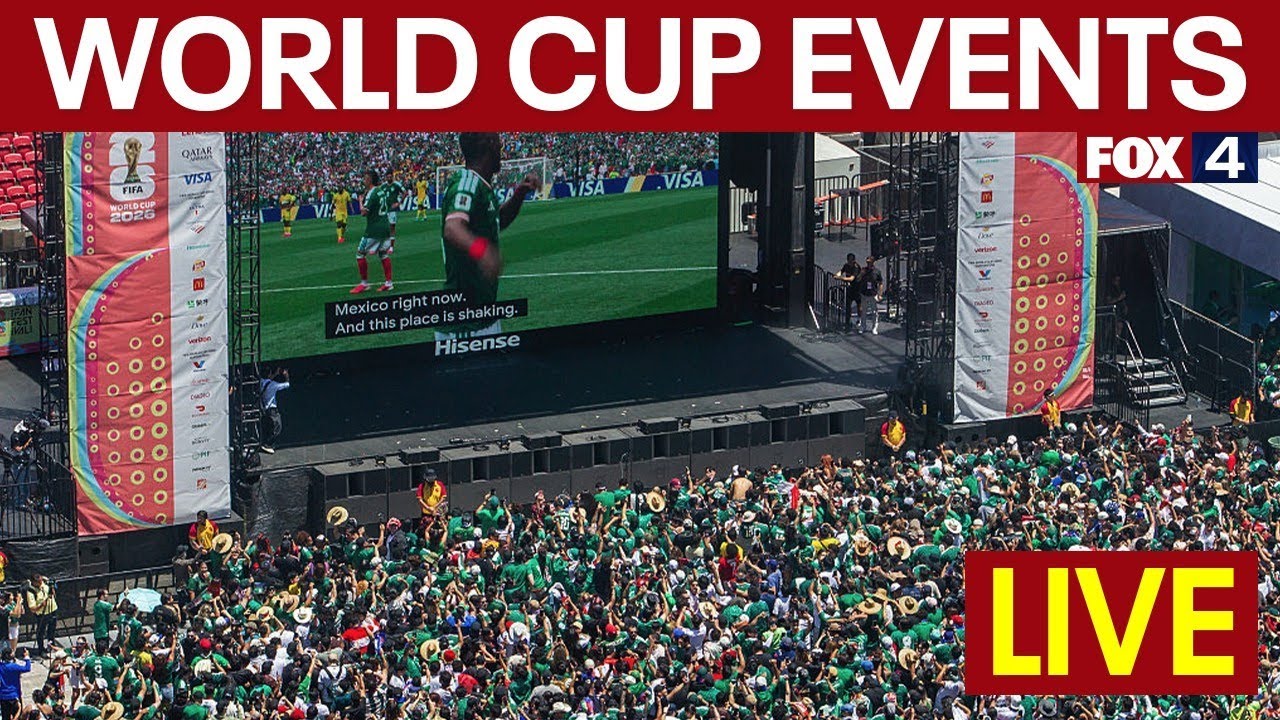 🔴LIVE: US Soccer watch party at FIFA Fan Fest Dallas