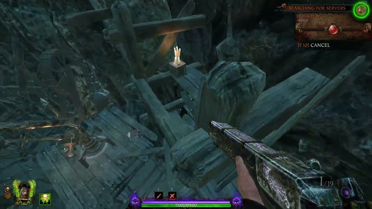 Warhammer: Vermintide 2 - Versus Lobby Platforming Challenge (Mysterious Tunnel) - No Ult