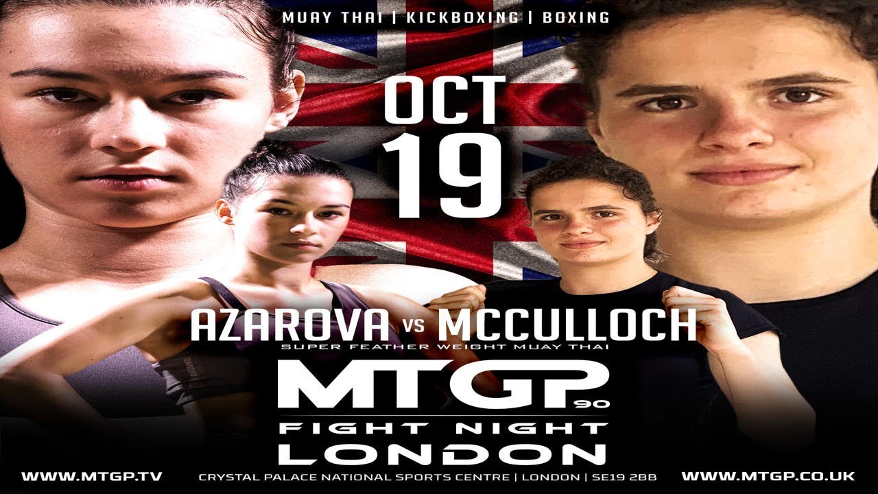 Emilia Azarova vs Molly Mc´Culloch //Prelims//MTGP x BXGP Fight Night 90//19.10.2024//London