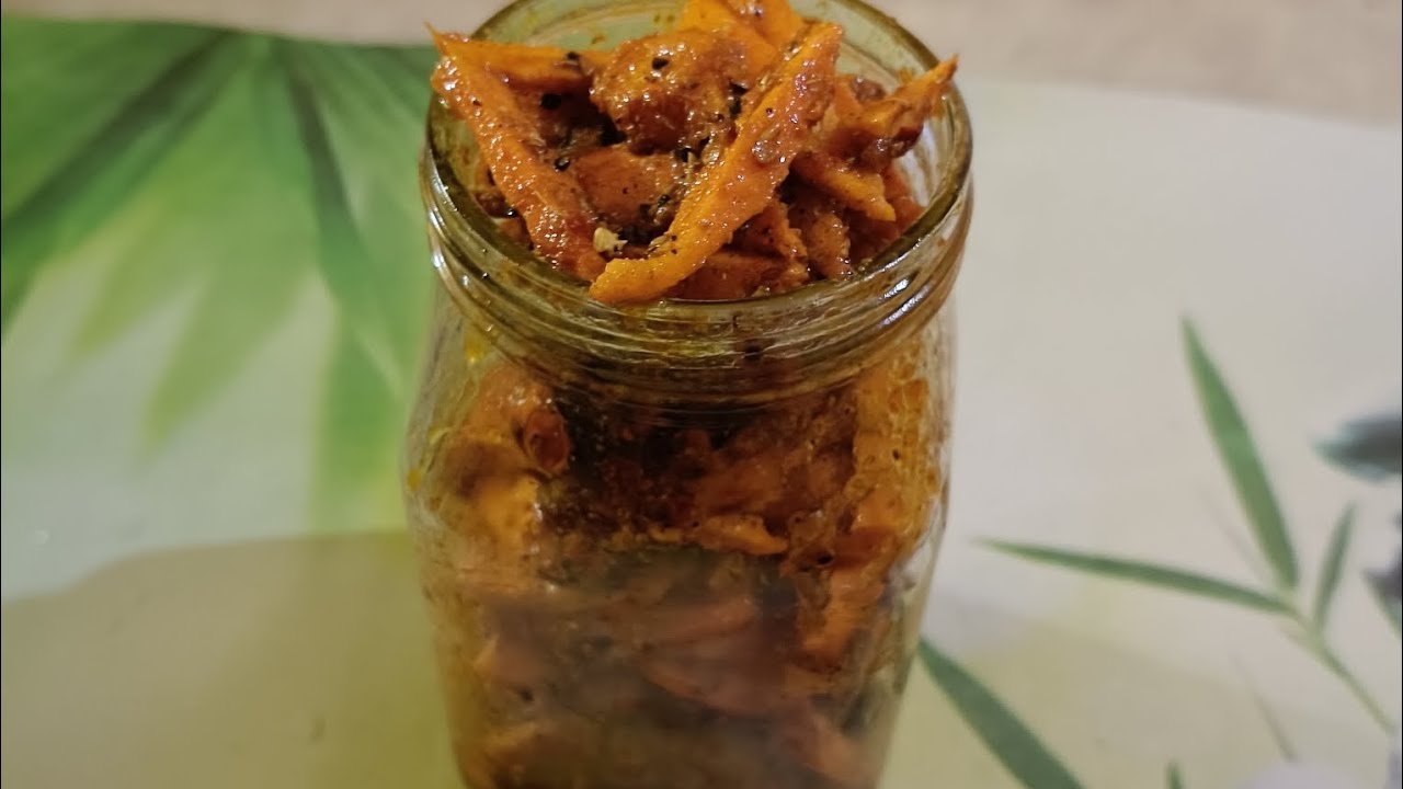 स्वादिष्ट और स्वास्थ्यवर्धक हल्दी का अचार 😋