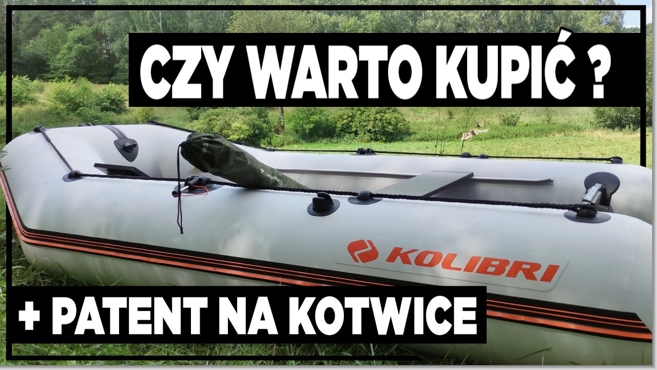 PIERWSZE ŁOWIENIE RYB i PRZYGODY NA WŁASNYM PONTONIE Kolibri KM 330 PP