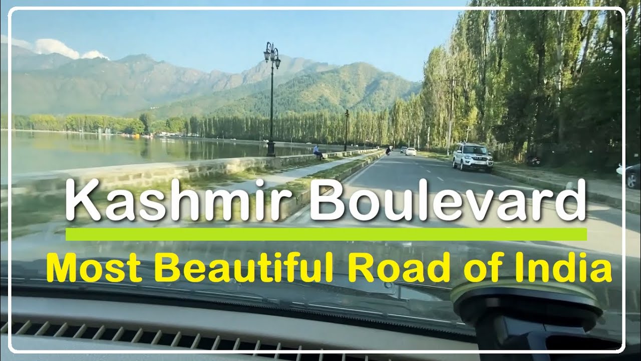 Boulevard Road Srinagar | Kashmir Boulevard | Most Beautiful Road of India