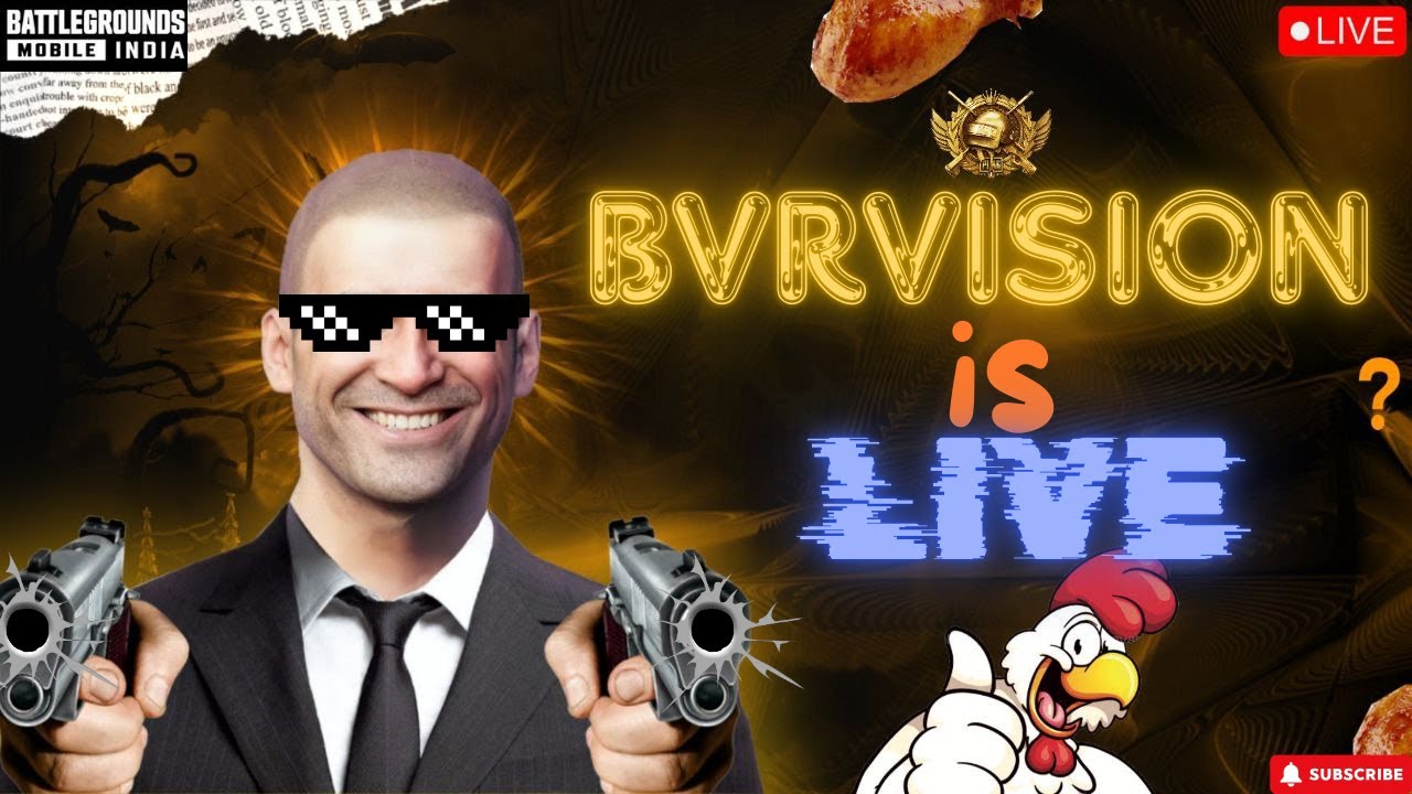 CLASSIC RUSH GAMEPLAY  || 😍BVRVISION IS LIVE❤️| ROAD TO 1K SUB!! #bgmi #pubgmobile