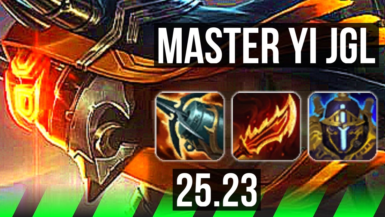 MASTER YI vs DARIUS (JGL) | 14/3/7 | KR Challenger | 25.23