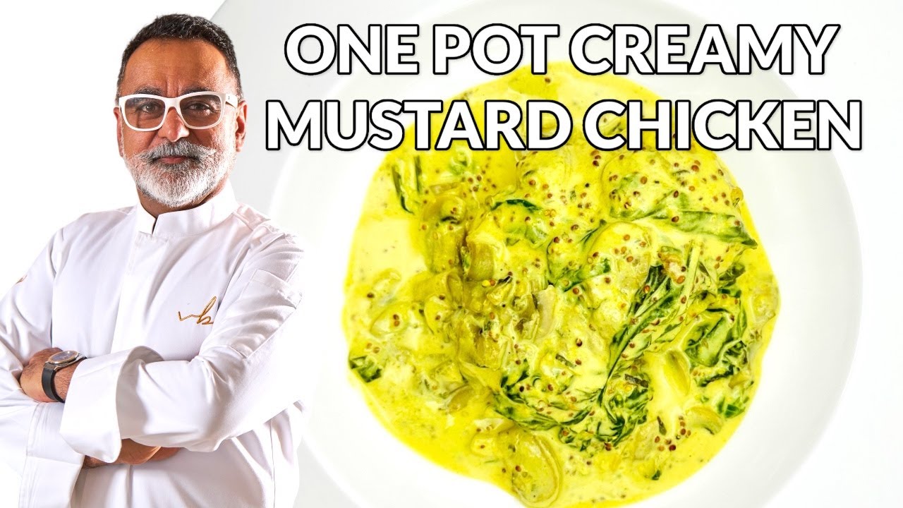 How to Make One Pot Creamy Mustard Chicken | Simple & Flavourful