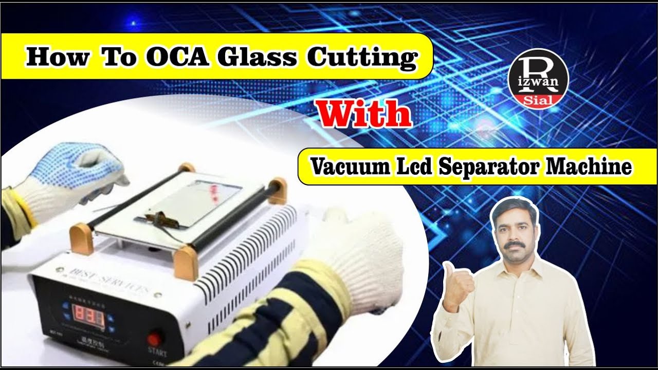 mobile panel oca touch and glass cutting withe lcd separator machine