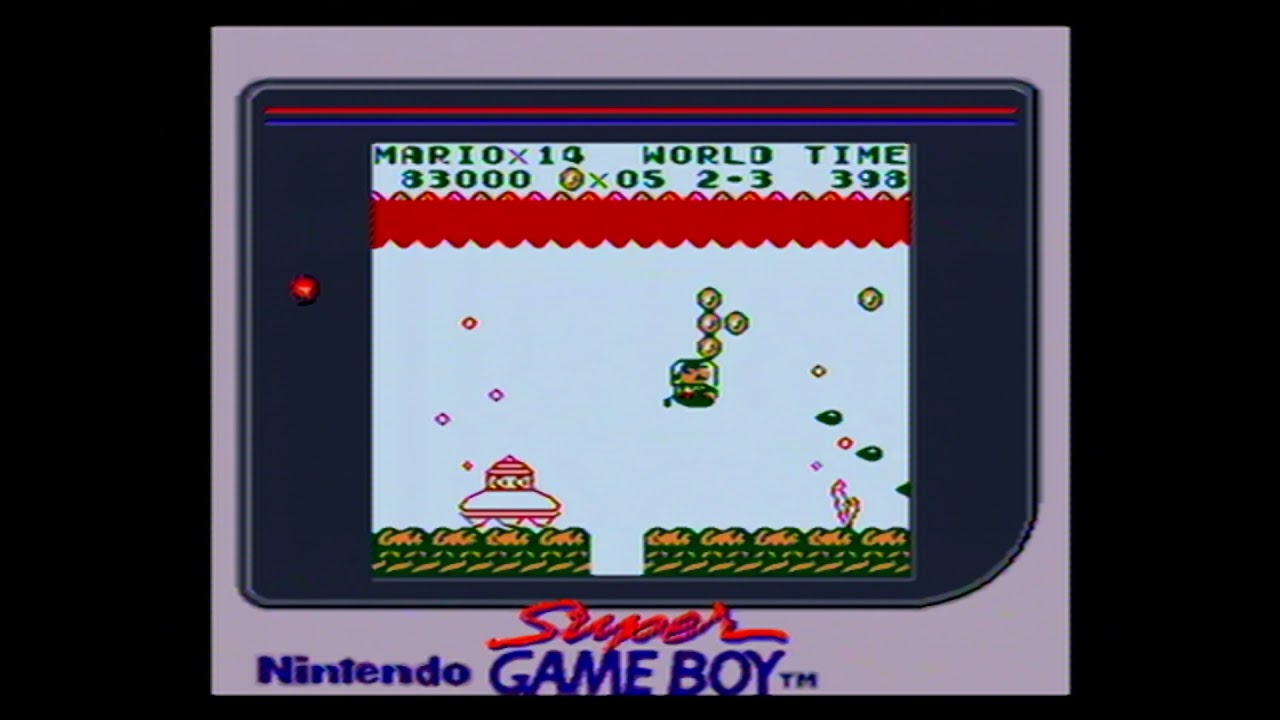 Super Mario Land Longplay on Super Game Boy
