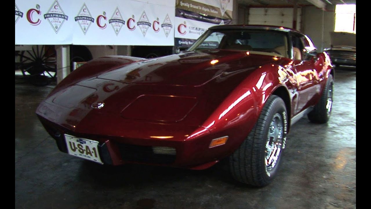 1976 Corvette ScottieDTV Traveling Charity Road Show 2013