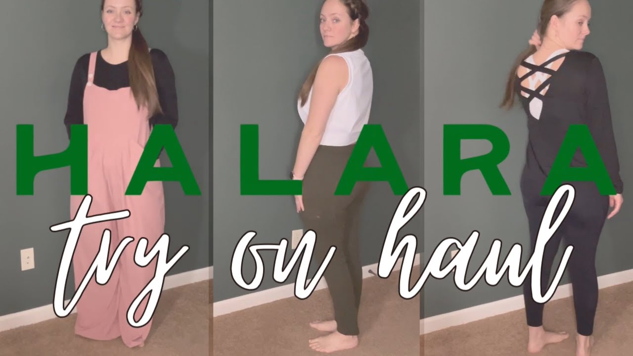 Halara Must Have Pants | Try On Clothing Haul Honest Review (Ad)