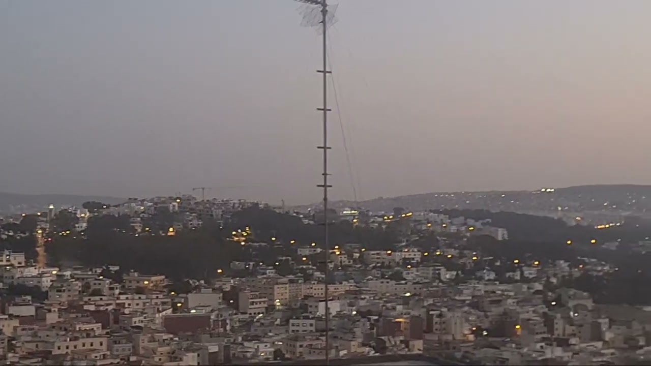 🌙هلال شهر محرم يطل علينا من سماء#مرشان🌙 #طنجة #سنة_هجرية سعيدة للجميع