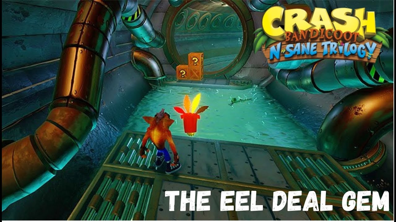 Crash Bandicoot 2 - The EEL Deal 100% Gem & Crystal and All Boxes