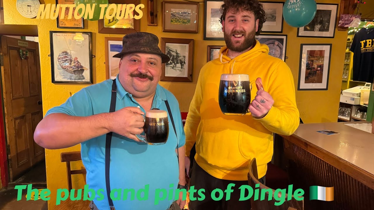 The best Guinness in Dingle 🇮🇪. The Primemutton gets deluged by Creamers!
