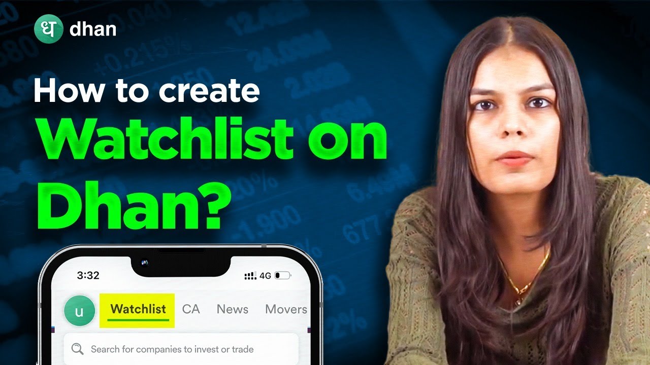 How to create Watchlist on Dhan Explained in Hindi | Dhan