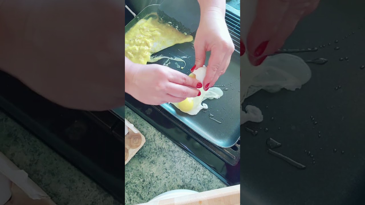 MommaB makes biscuits with sausage gravy and eggs. #cooking #food #yummy #recipe #tutorial #homemade