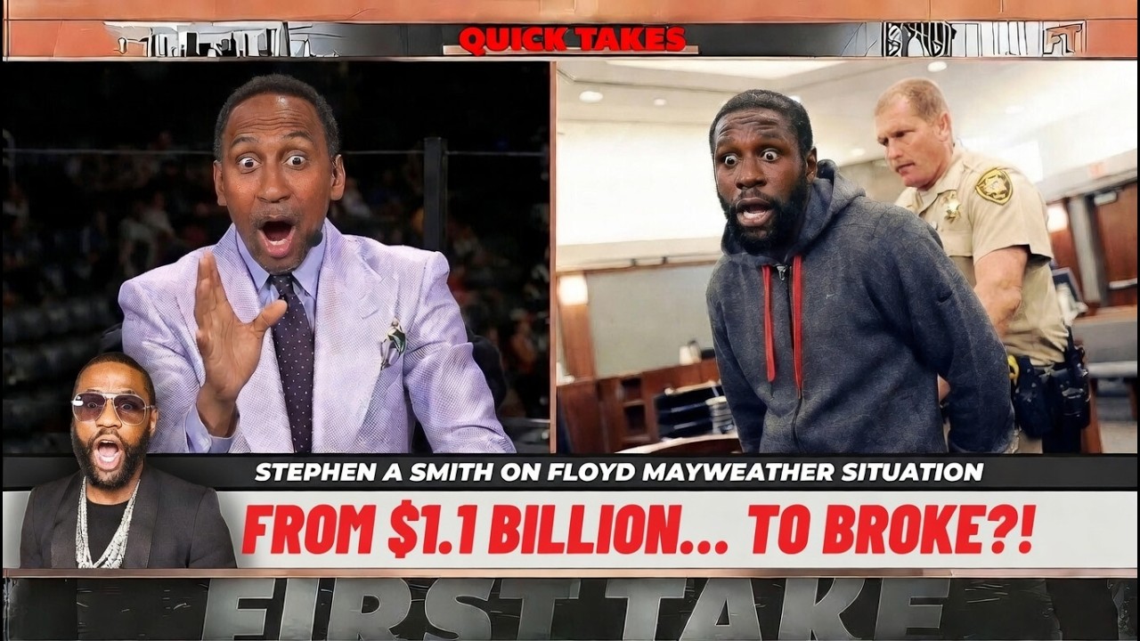 Stephen A Smith REVEALS Floyd Mayweather BLEW $1.1 BILLION & Is Now BROKE! 😱💸
