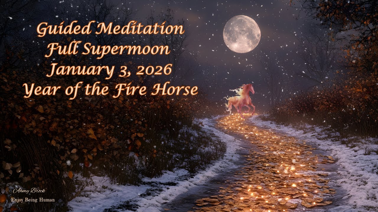 Full Moon Guided Meditation | January 2026 | Step Into Your Power & Freedom | Fire Horse Year