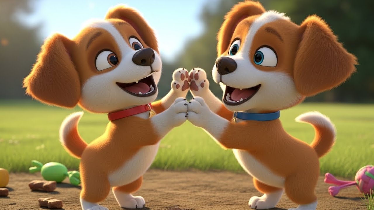 Щенок Пого учится делиться 🐶🤝💖 | мультфильм для детей и весёлые приключения