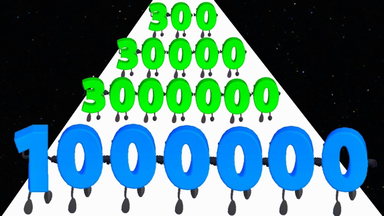 Number Leveling vs Ladder Master - All Level Gameplay (All New Update, Math Games)