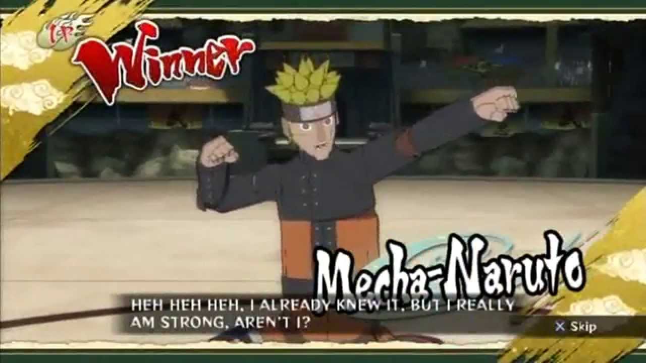 Naruto Storm Revolution Mecha Naruto moveset