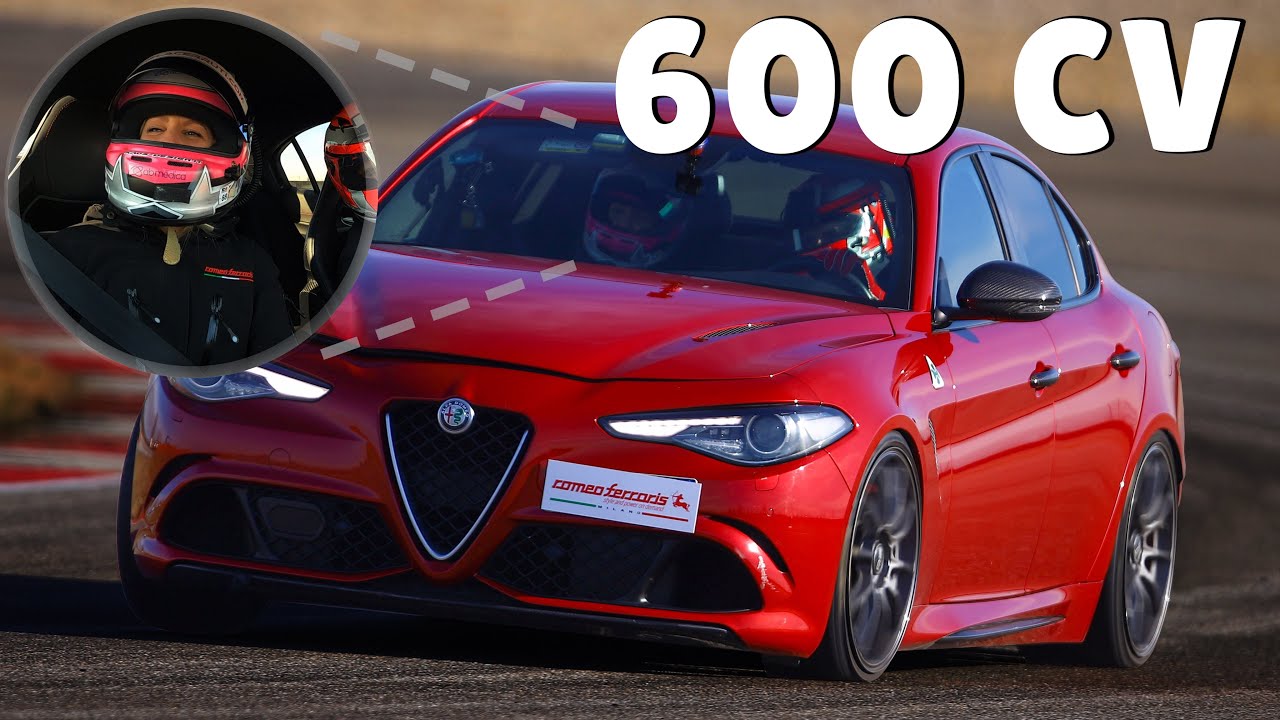 ALFA ROMEO GIULIA DA 600 CAVALLI!