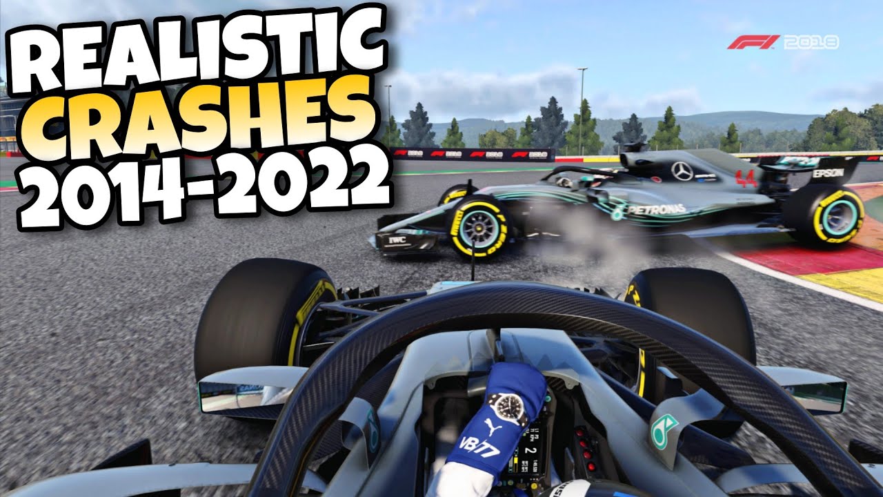 F1 REALISTIC CRASHES 2014 - 2022 #11
