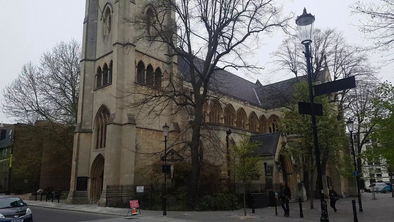 All Saints Notting Hill Church near Portobello Road