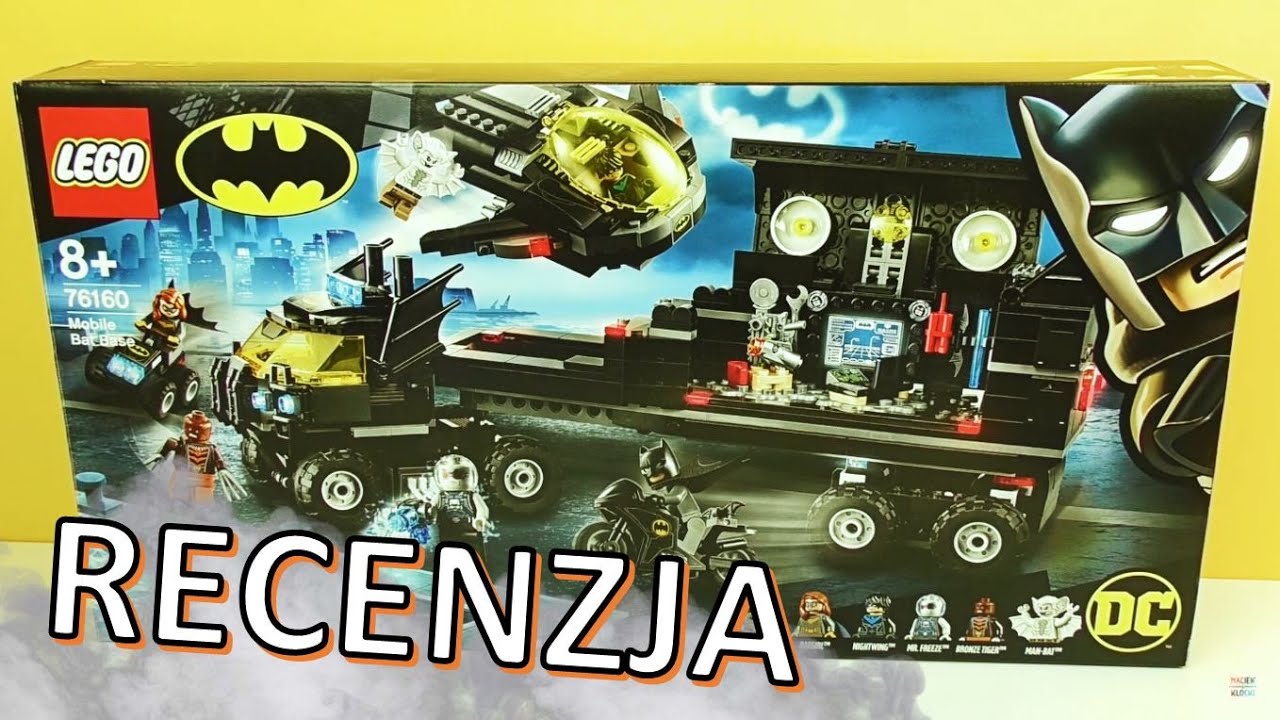 LEGO DC Super Heroes Mobilna baza Batmana 76160 / RECENZJA