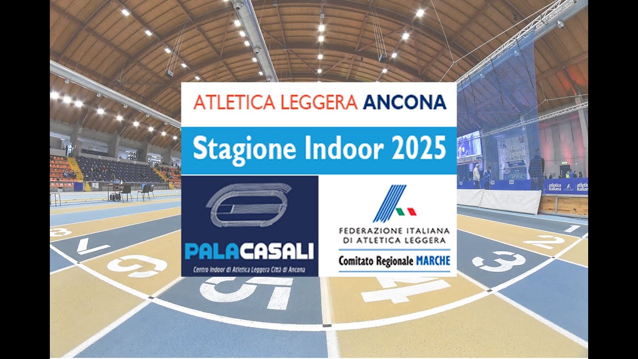 MEETING GIOVANILE INDOOR - PalaCasali di Ancona, Domenica 12 gennaio 2025 - Mattina