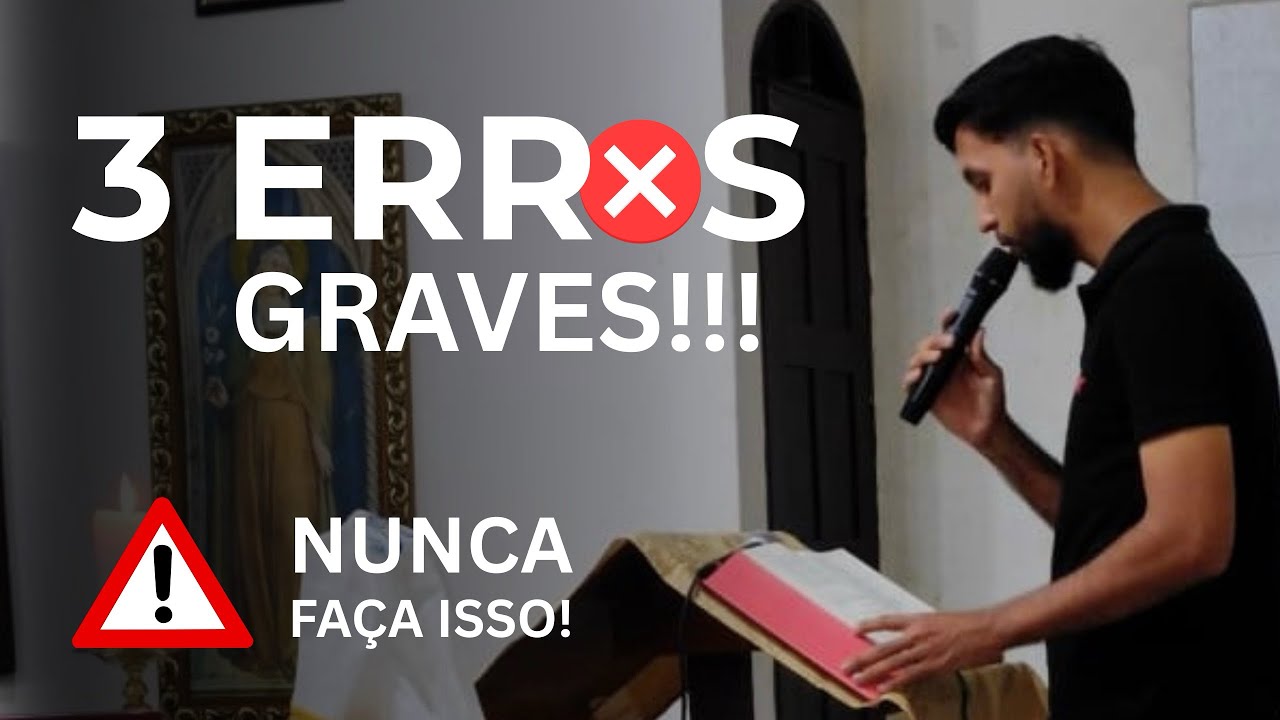 Salmo responsorial | 3 ERROS GRAVES ao cantar o Salmo na Missa (evite isso!)