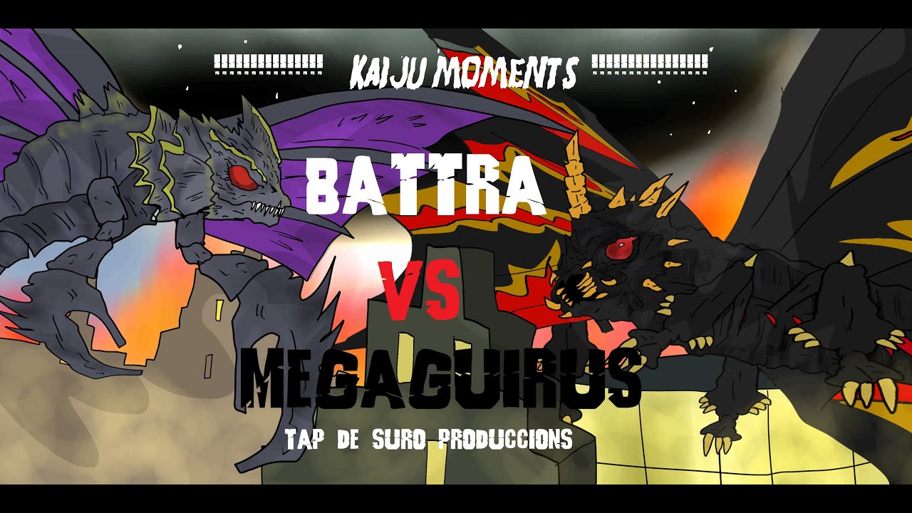 Battra VS Megaguirus  KAIJU MOMENTS # 24