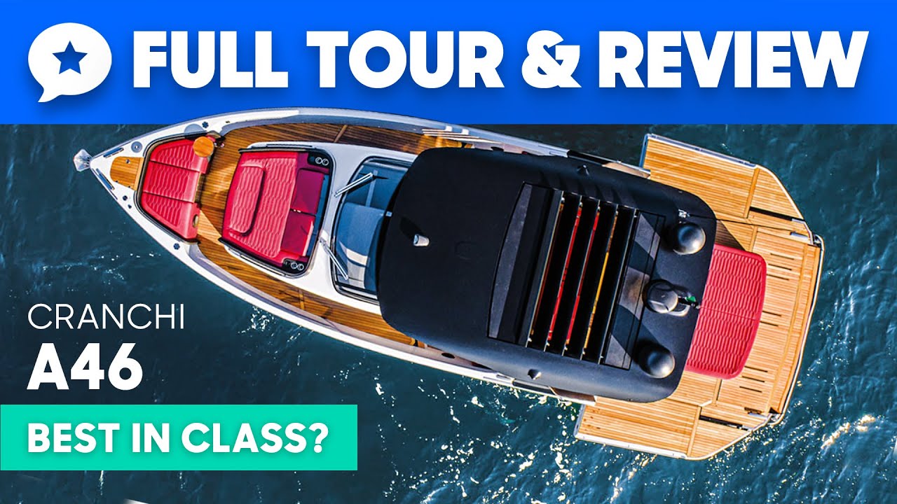 Обзор и экскурсия по роскошной тендерной яхте Cranchi A46 | YachtBuyer