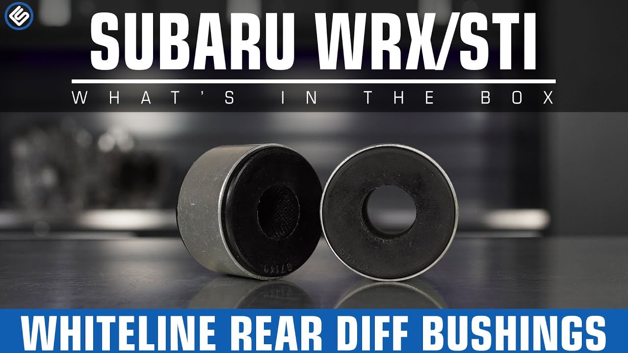 Whiteline Rear Diff Positive Power Kit Bushings - Subaru WRX/STI 2008-2014