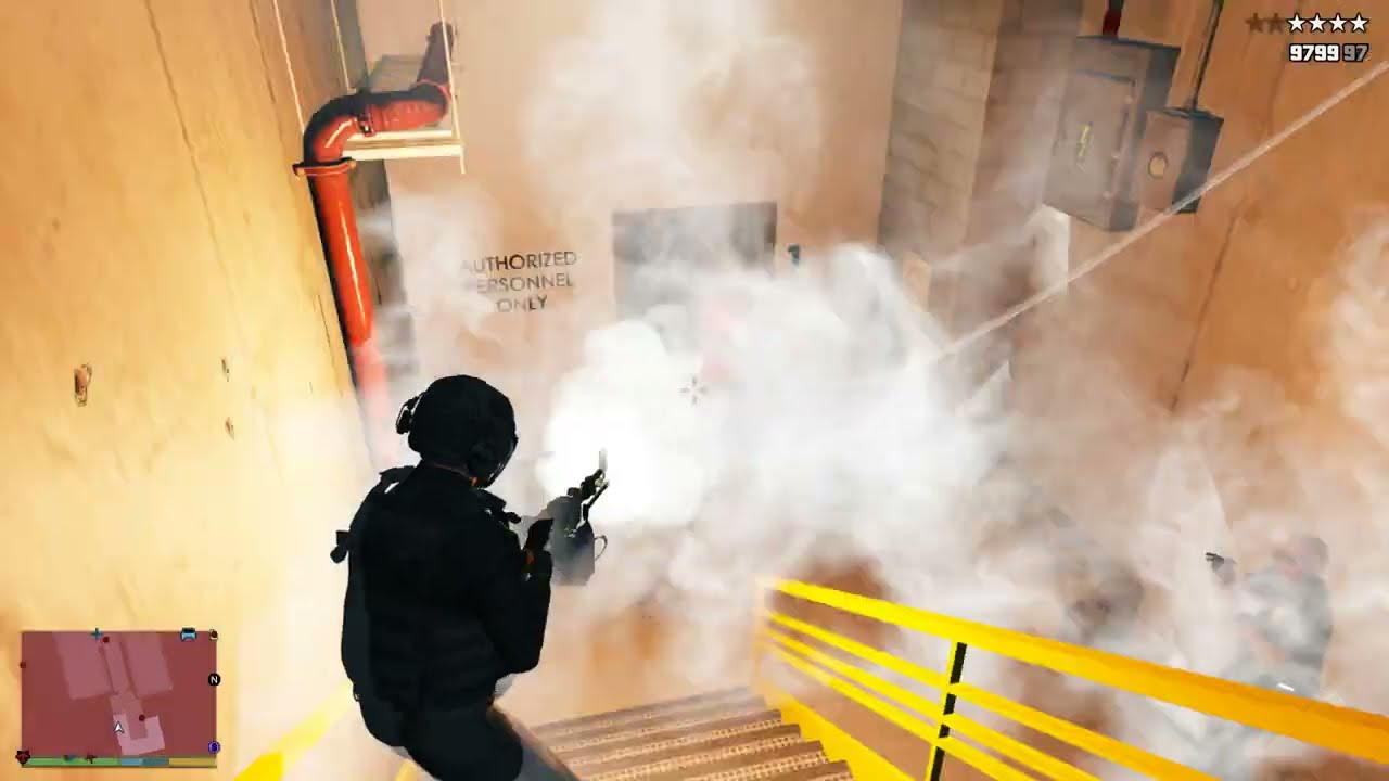 GTA 5 - Police Station Assault + Ten Star Escape