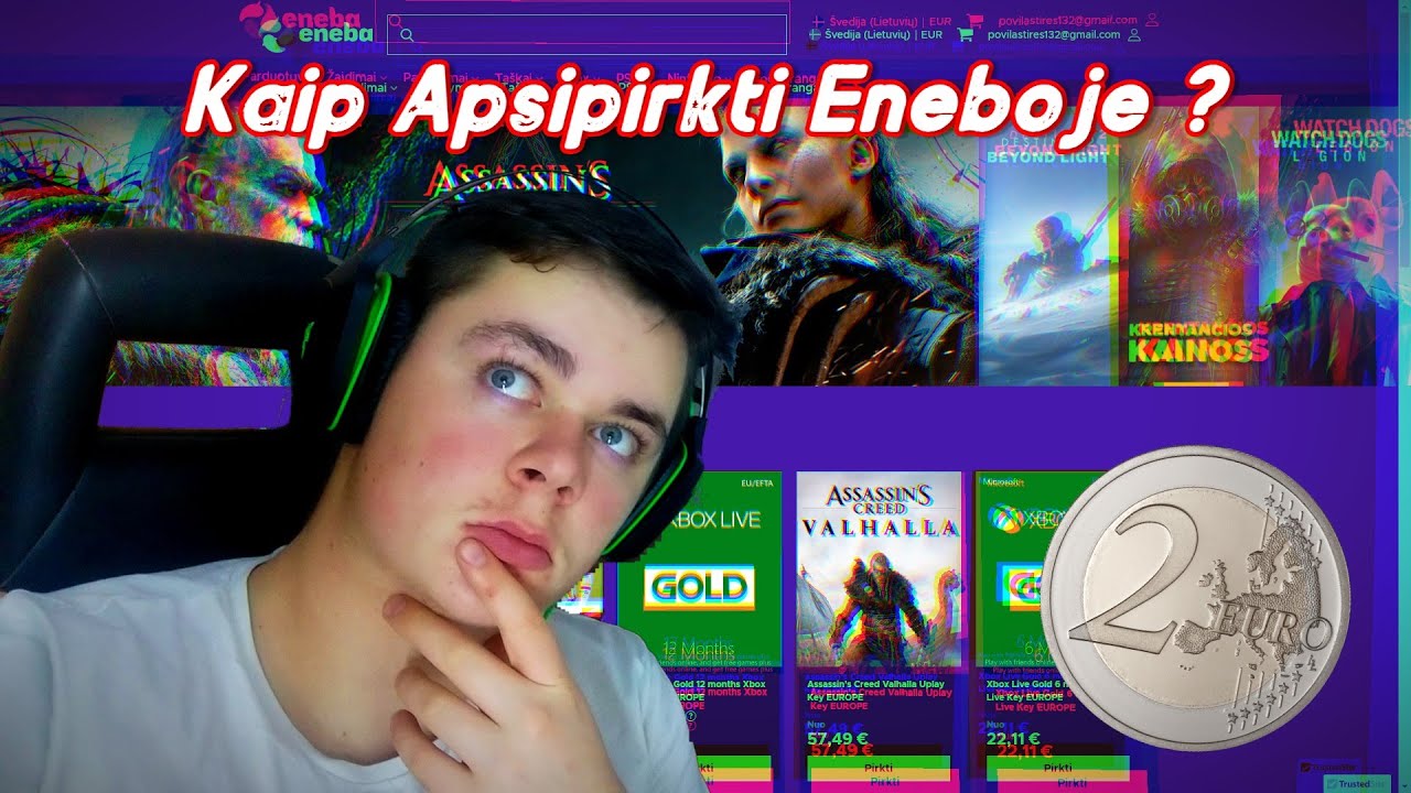 Ką žaisti ir kaip pirkti žaidimus Eneboje ? 🤔🤔🤔