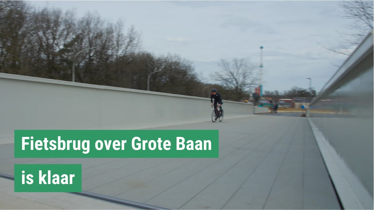 Terugblik op de werken aan de fietsbrug in Helchteren-Noord