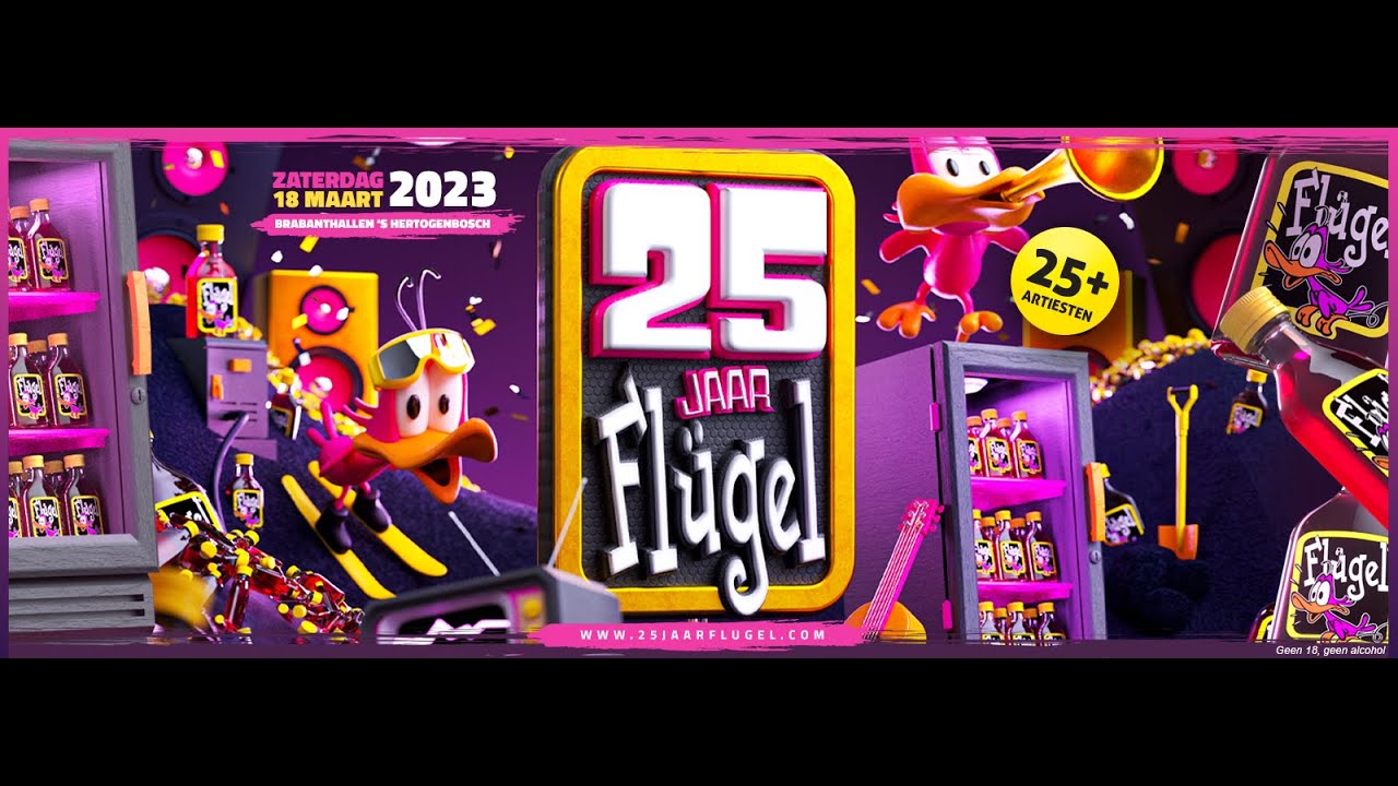 25 jaar Fl&uuml;gel!