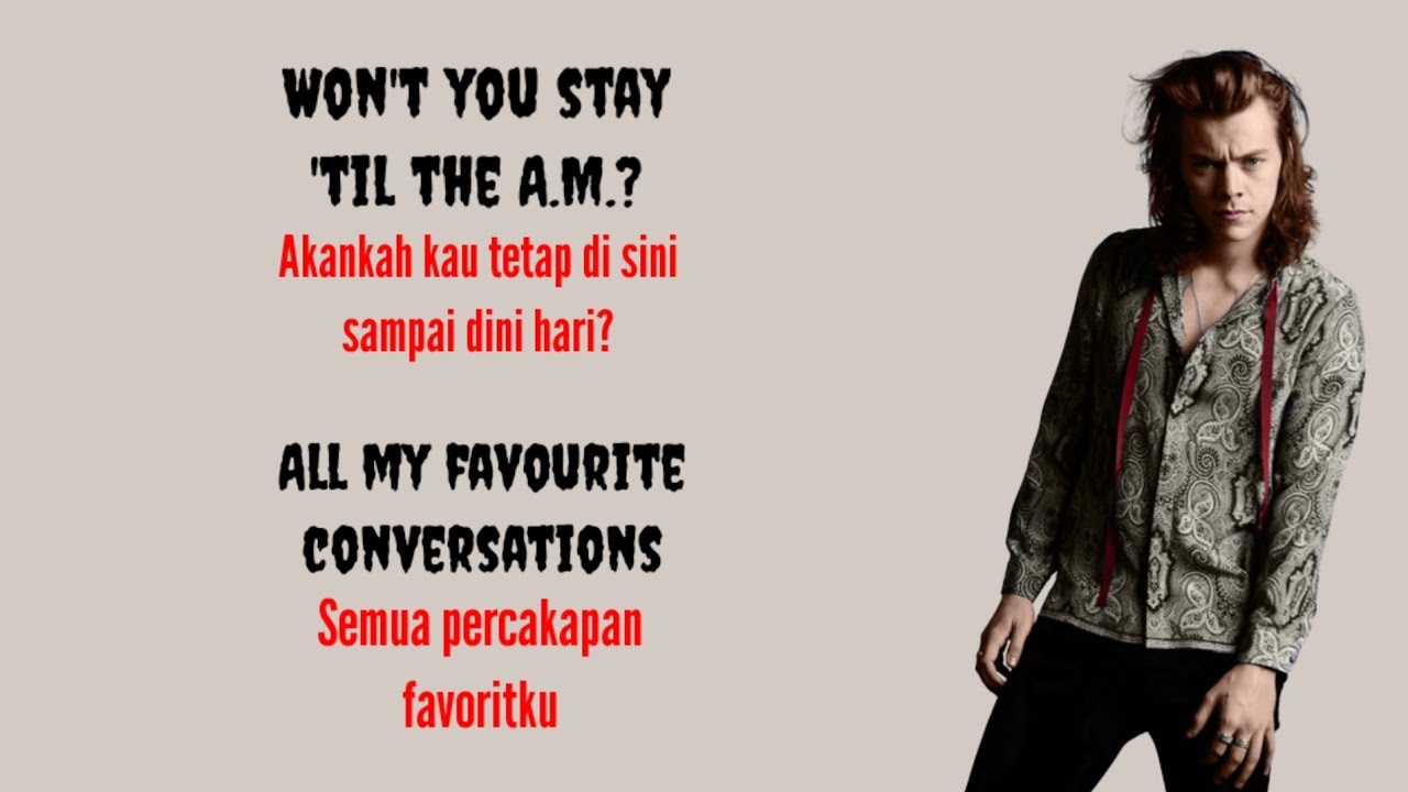 A.M. - One Direction ( Lirik dan Terjemahan )