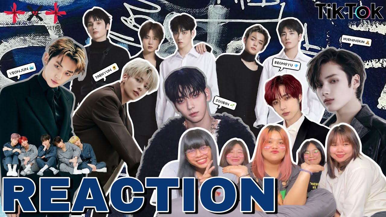 หยิบยืมรีแอค|| TIKTOK-TXT TOMORROW X TOGETHER | มีแต่คำว่าหล่ออออออ💗💗😍#txt