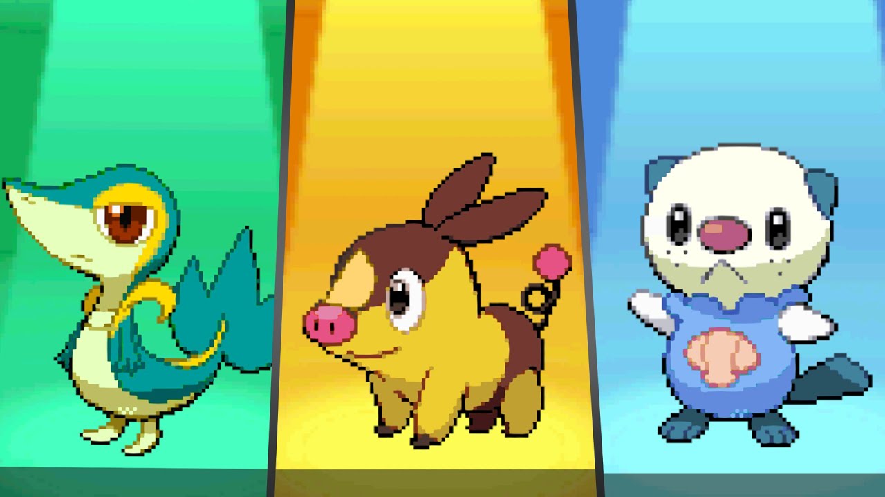 | LIVE | Complete Shiny Unova Starters in Pokémon Black and White