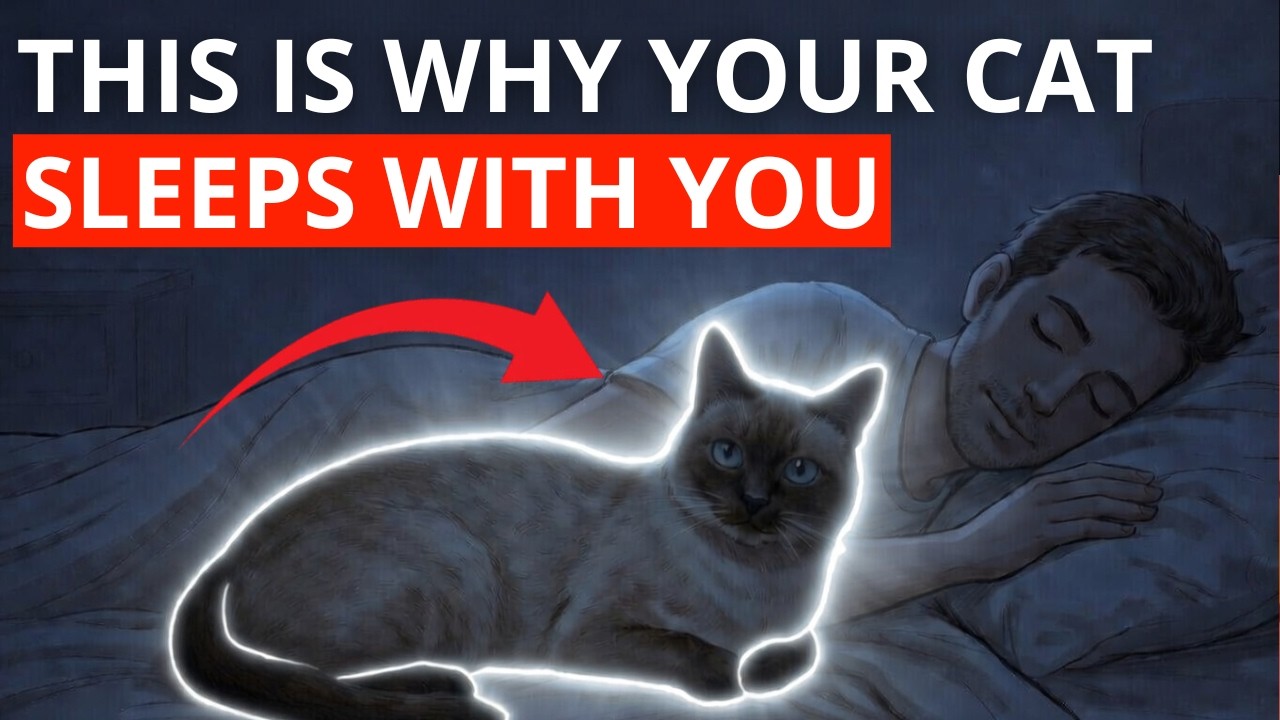 If Your Cat Sleeps With You Every Night, HERE IS WHAT IT MEANS!