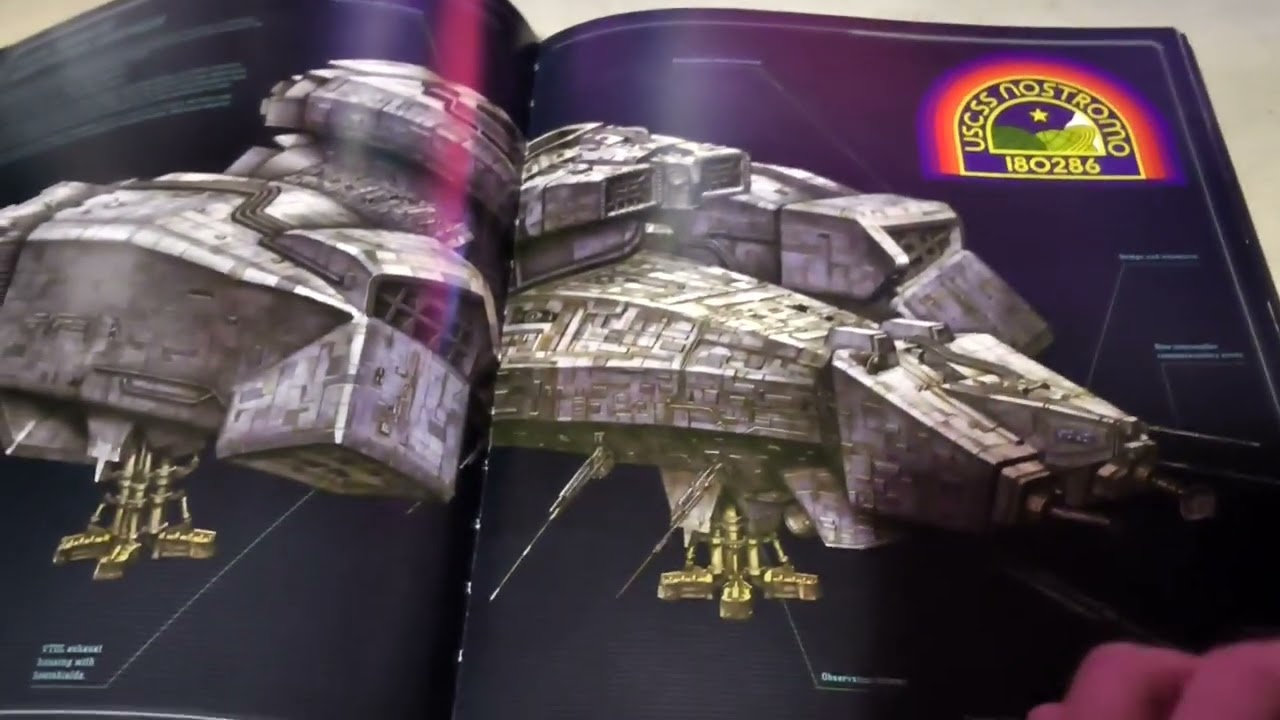 Review and flip through of S. D. Perrys Alien The Weyland-Yutani Report