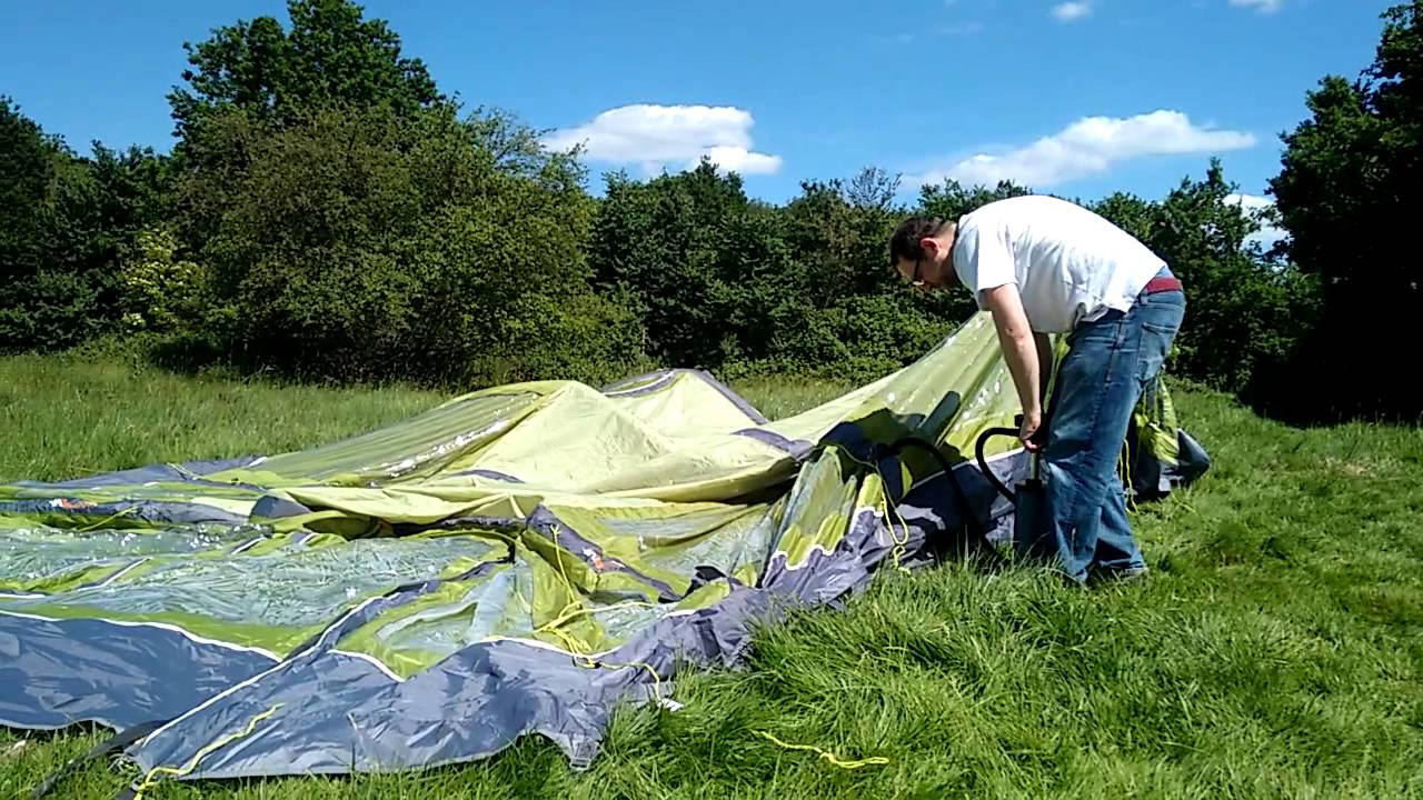 Vango AirBeam Challenge: Falk Family, Illusion 800