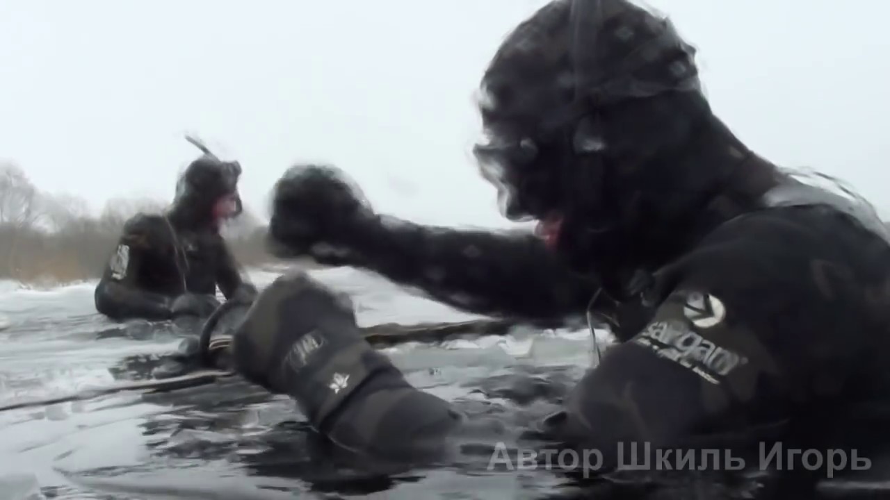 Новогодняя подводная охота Шкиль Игорь
